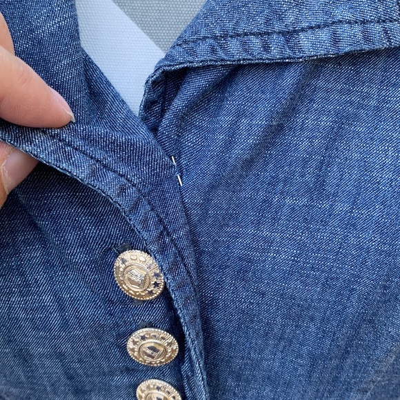 Eshakti Denim Vintage Style Dress XL 16, fits like US 14 - Picture 3 of 8